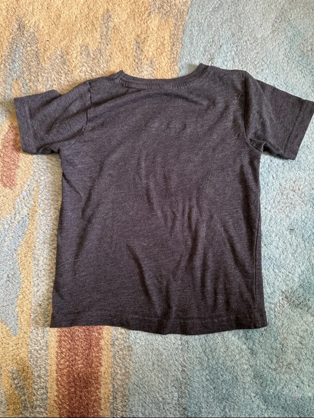 Kids Charcoal 'Ope!' Graphic Tee - Blue & Yellow
